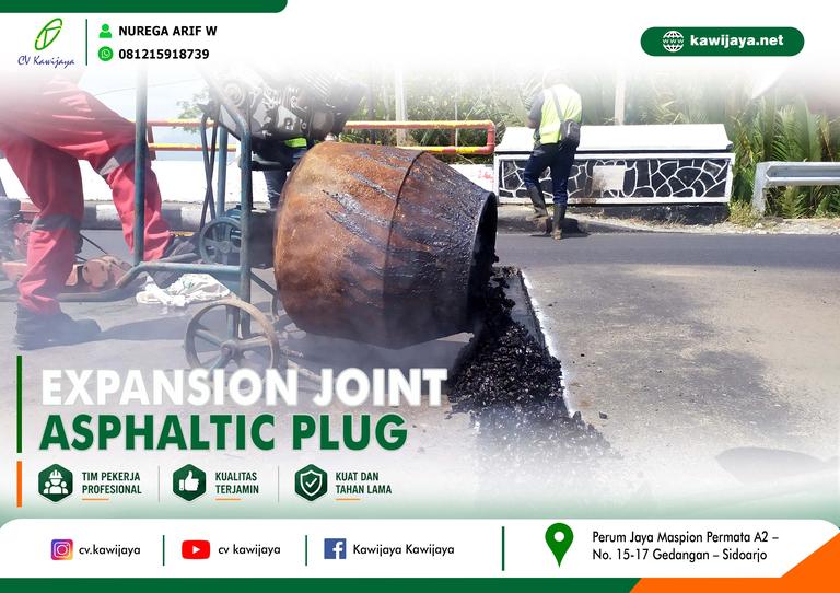 Expansion Joint Asphaltic Jembatan Karang Bolong - Kebumen