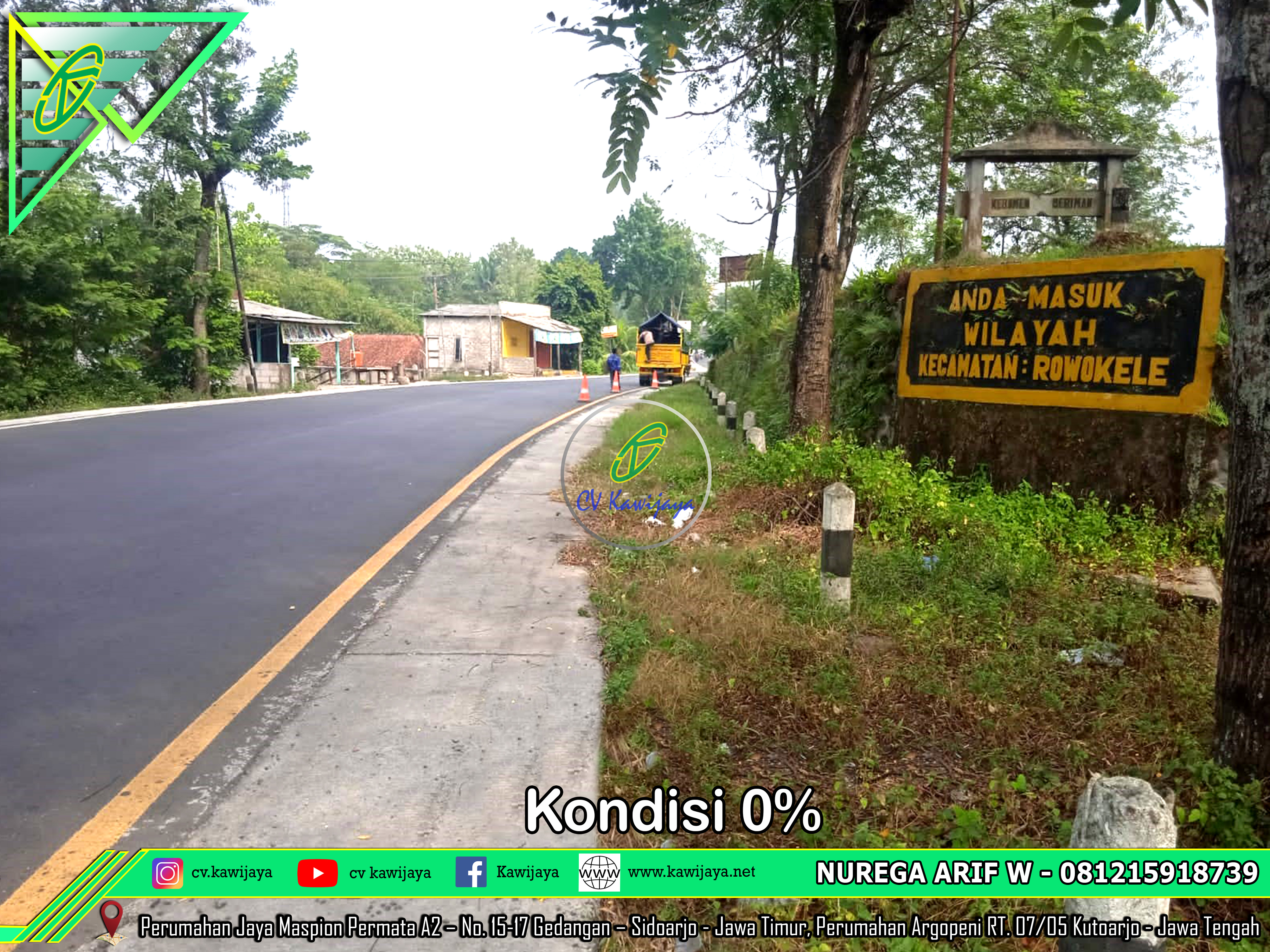 Guardrail Jembatan Bantar A, Kebumen - Jateng