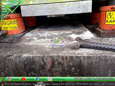 Penggantian Elastomer Jembatan Bogowonto - Purworejo