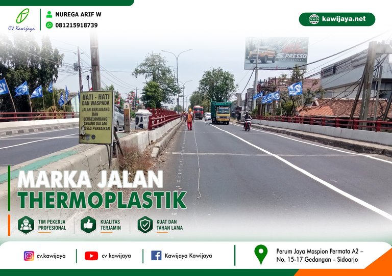 Marka Jalan Jembatan Bremi B - Batang