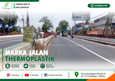Marka Jalan Jembatan Bremi B - Batang