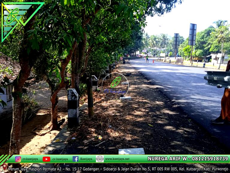 Guardrail Jembatan Bogowonto - Purworejo