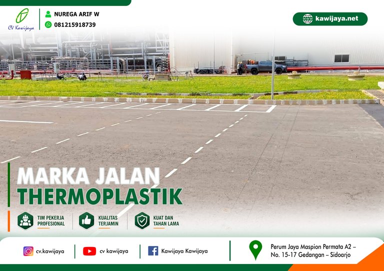 Marka Jalan PLTU - Batang