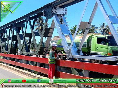 Pengecatan Jembatan Lemau - Bengkulu