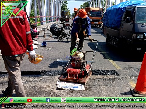Expansion Joint Jembatan Butuh, Purworejo - Jateng