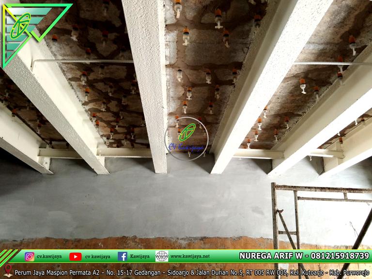 Grouting Epoxy Jembatan Sukadamai, Batu licin - Kalimantan Selatan