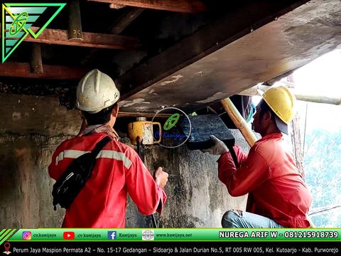 Penggantian Elastomer Jembatan Mengaji - Banyumas