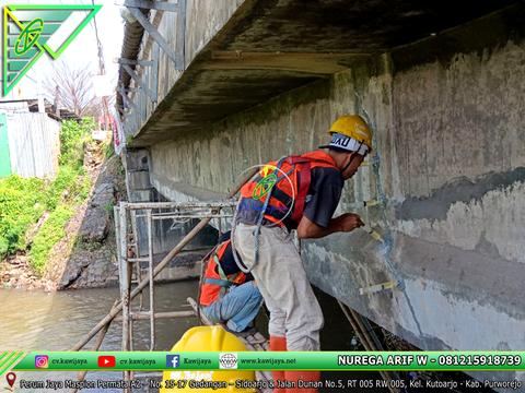 Grouting Epoxy Jembatan Kaumlor - Batang