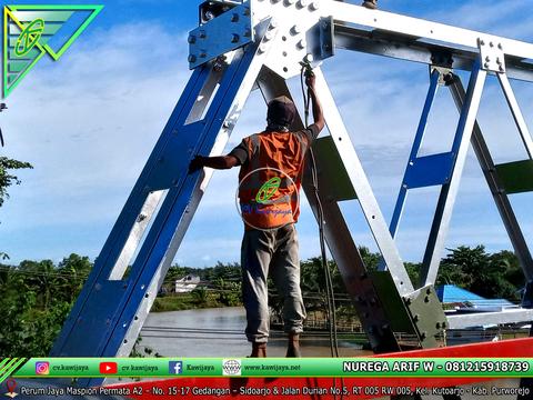Pengecatan Jembatan Lemau - Bengkulu