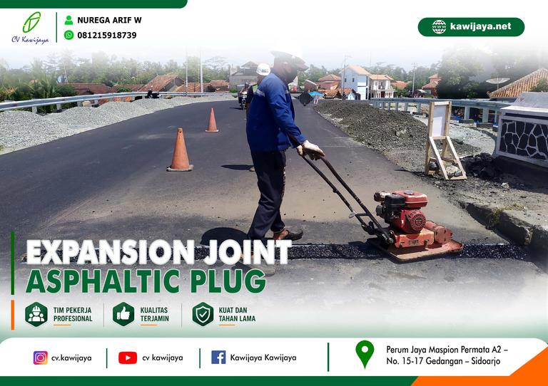Expansion Joint Asphaltic Jembatan Karang Bolong - Kebumen