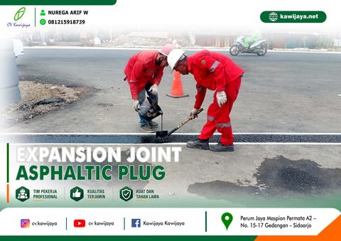 Expansion Joint Asphaltic Jembatan Grobokan - Jateng