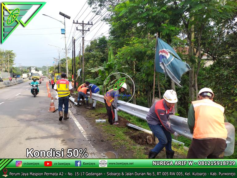 Guardrail Bergas, Semarang - Jateng