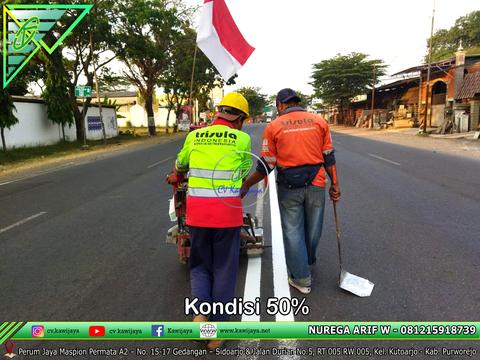 Marka Jalan Kecamatan Margorejo - Pati