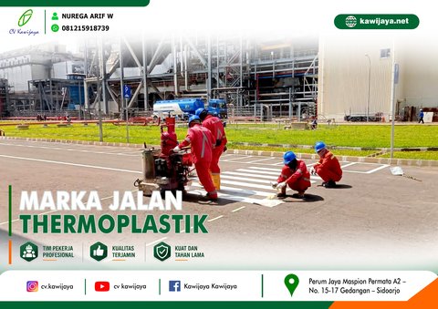 Marka Jalan PLTU - Batang