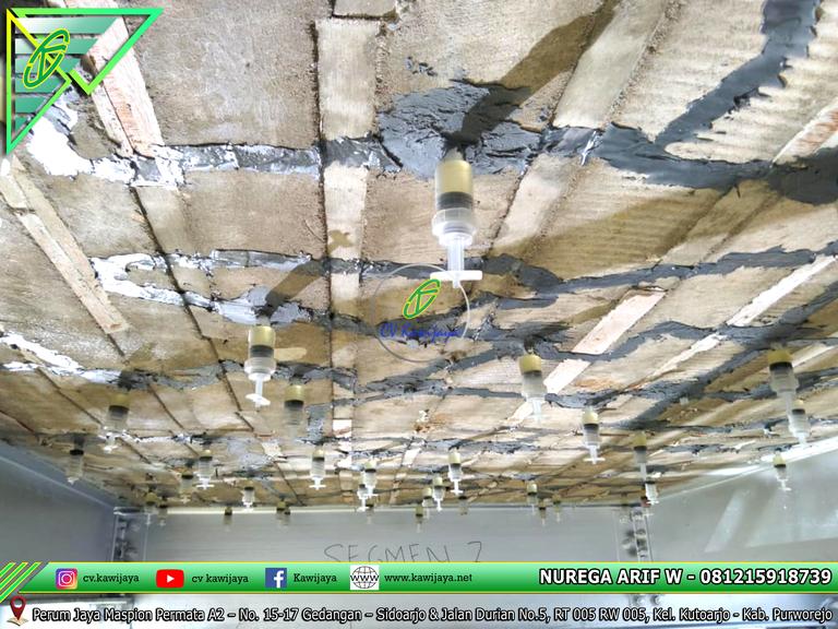 Grouting Epoxy Jembatan Pino - Bengkulu