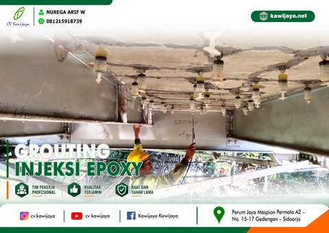 Grouting Jembatan Terusan - Bengkulu