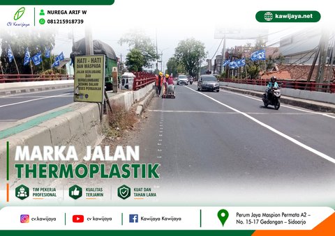 Marka Jalan Jembatan Bremi B - Batang