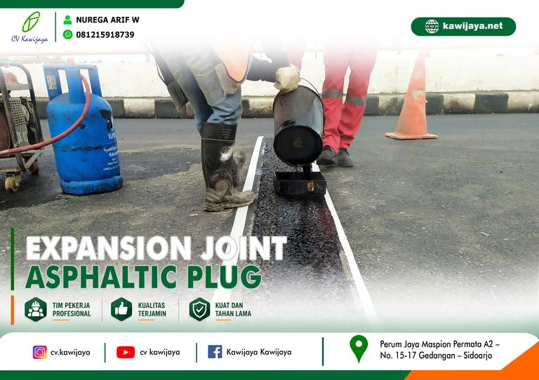 Expansion Joint Asphaltic Jembatan Karang Bolong - Kebumen
