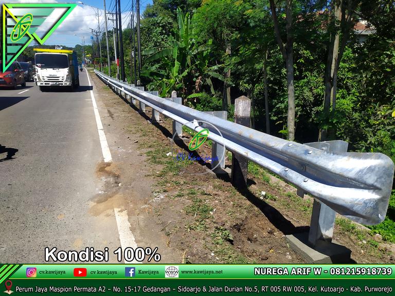 Guardrail Bergas, Semarang - Jateng