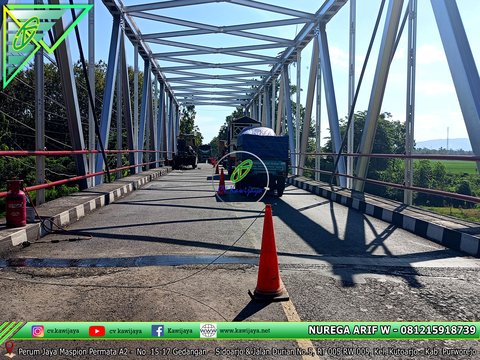Expansion Joint Jembatan Butuh, Purworejo - Jateng