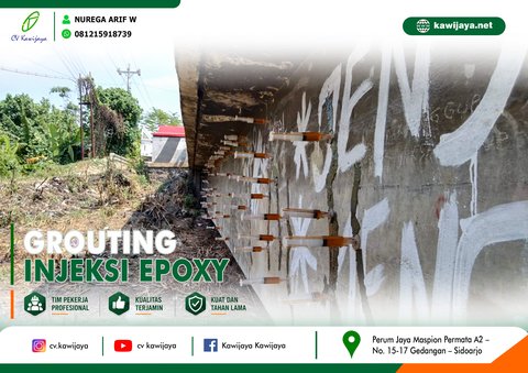 Grouting Jembatan Maribaya - Jateng