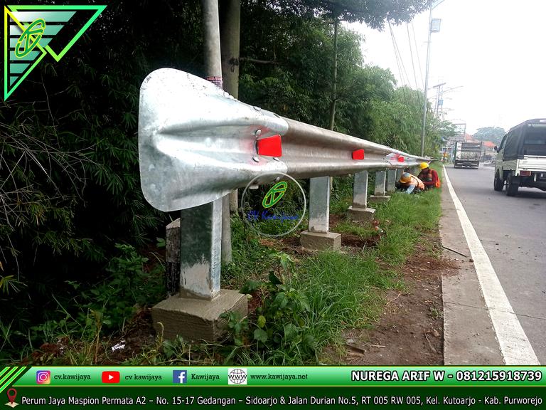 Guardrail Pringsurat, Temanggung - Jateng