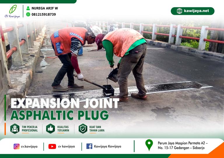 Expansion Joint Asphaltic Jembatan Kali mati - Blora