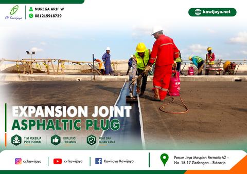 Expansion Joint Asphaltic Jembatan Cross Country - Cilacap