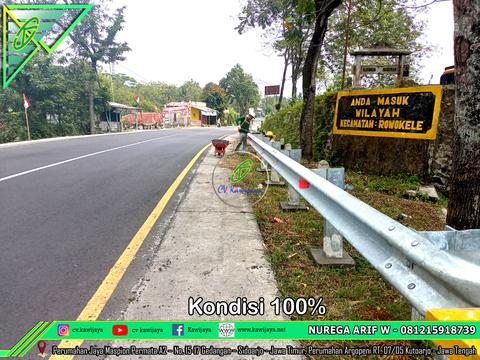 Guardrail Jembatan Bantar A - Kebumen
