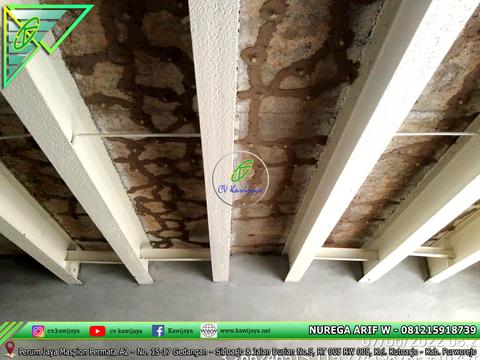 Grouting Epoxy Jembatan Sukadamai, Batu licin - Kalimantan Selatan