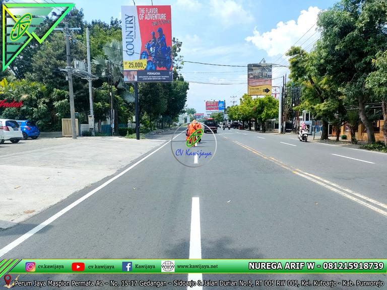 Marka Jalan Ruas Jalan Cipatujah - Kalapagenep