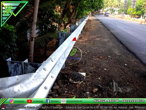 Guardrail Jembatan Bogowonto - Purworejo
