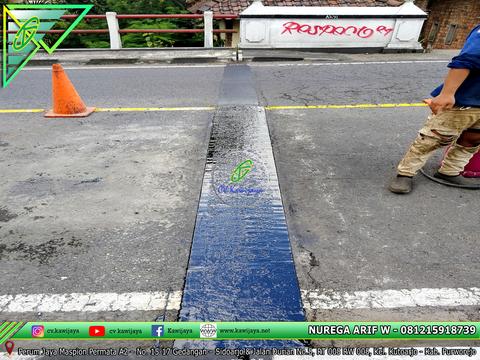 Expansion Joint Asphaltic - Jembatan Karang Gawang Yogyakarta