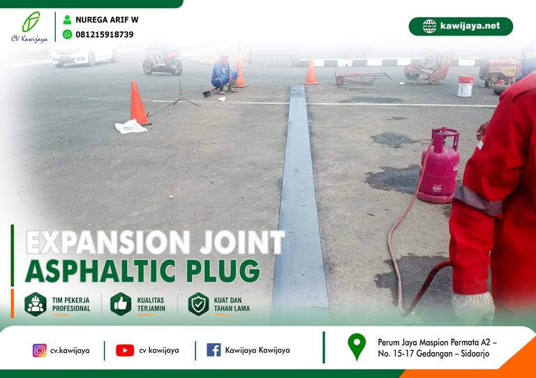 Expansion Joint Asphaltic Jembatan Grobokan - Jateng