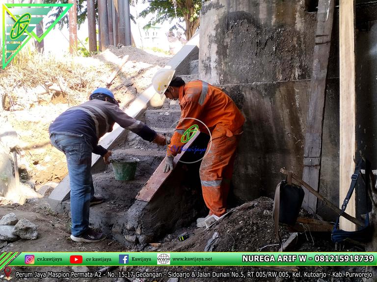 Pasangan Batu Jembatan Sibelis Tegal - Jawa Tengah