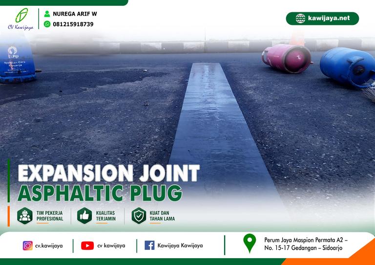 Expansion Joint Asphaltic Jembatan Karang Bolong - Kebumen