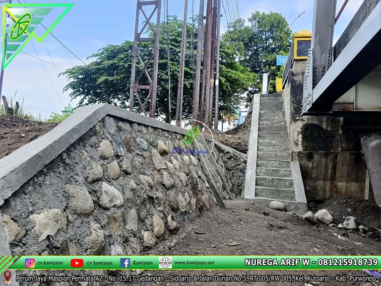 Pasangan Batu Jembatan Sibelis Tegal - Jawa Tengah