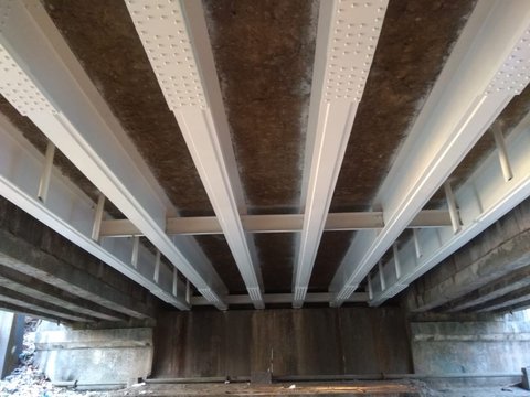 Pengecatan Jembatan Cempoko - Pekalongan