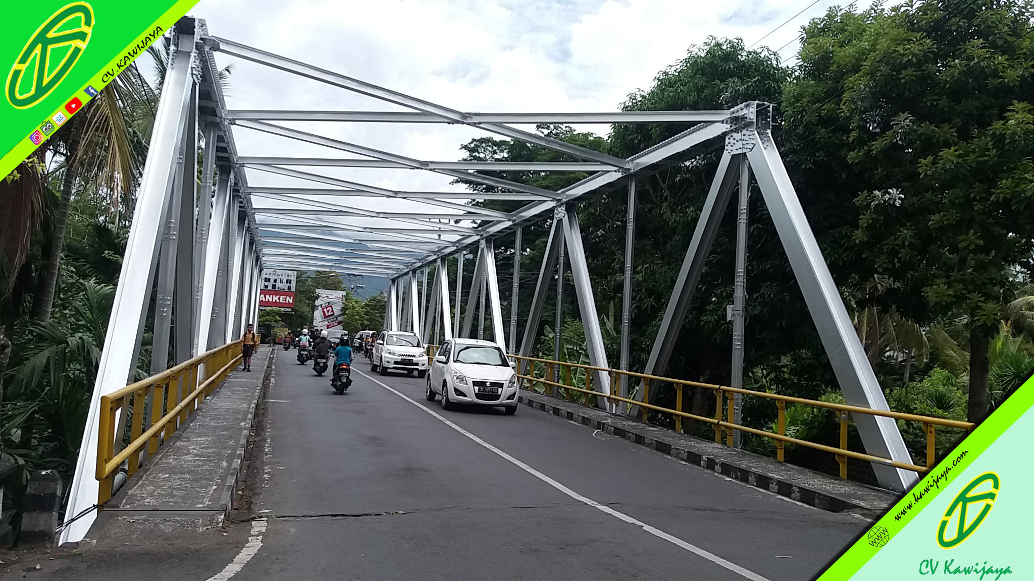 Pengecatan Jembatan di Nusa Tenggara Timur