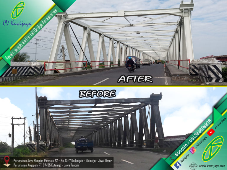 Pengecatan Jembatan Tunggalangin – Kudus