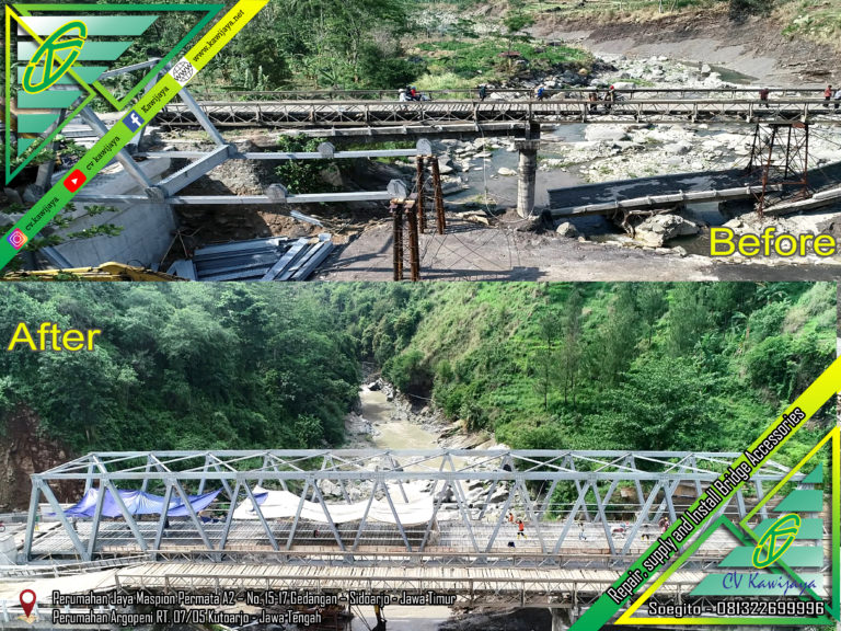 Erection Jembatan Rangka Pemalang (B-60)